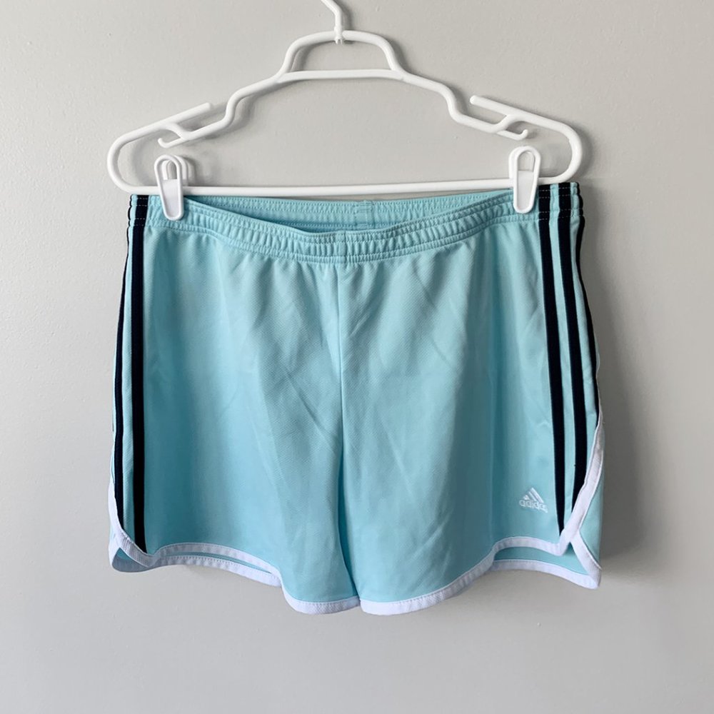 🔴 2+/$15 sale | Adidas Women's Blue Athletic Shorts